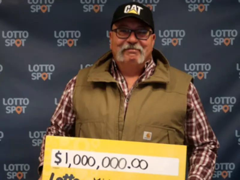 Spruce Grove Man Wins $1 Million in LOTTO MAX Draw from December 2025