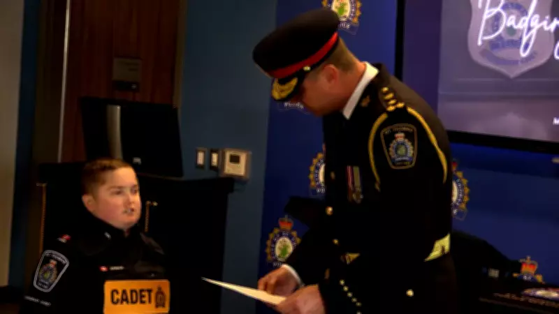 St. Thomas Police Honors Terminally Ill Teen as Honorary Cadet in Touching Ceremony