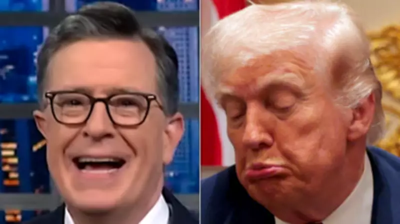 Stephen Colbert Highlights 'No Kings' Protests and Inflatable Trump Effigy