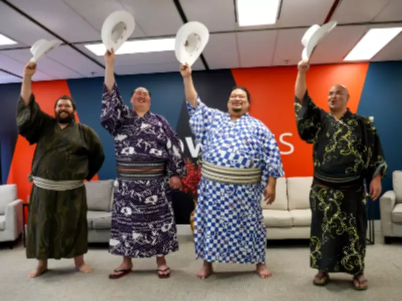 Sumo Wrestling Royalty Arrives in Calgary for Historic Sumo Fest Debut