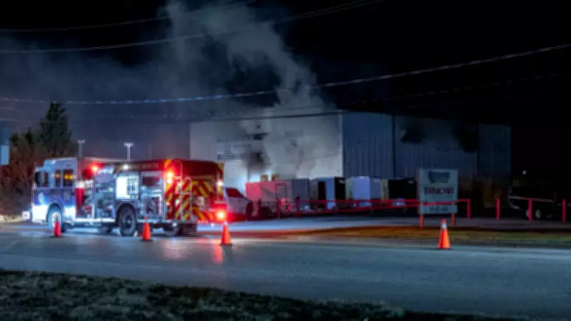 Suspicious Commercial Fire in Lakeshore Under Investigation by Essex County OPP