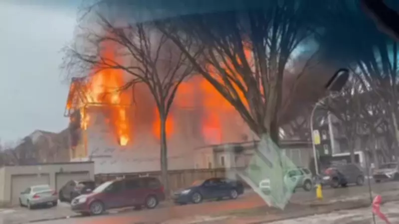 Suspicious Fire at Edmonton Infill Construction Site Under Police Investigation