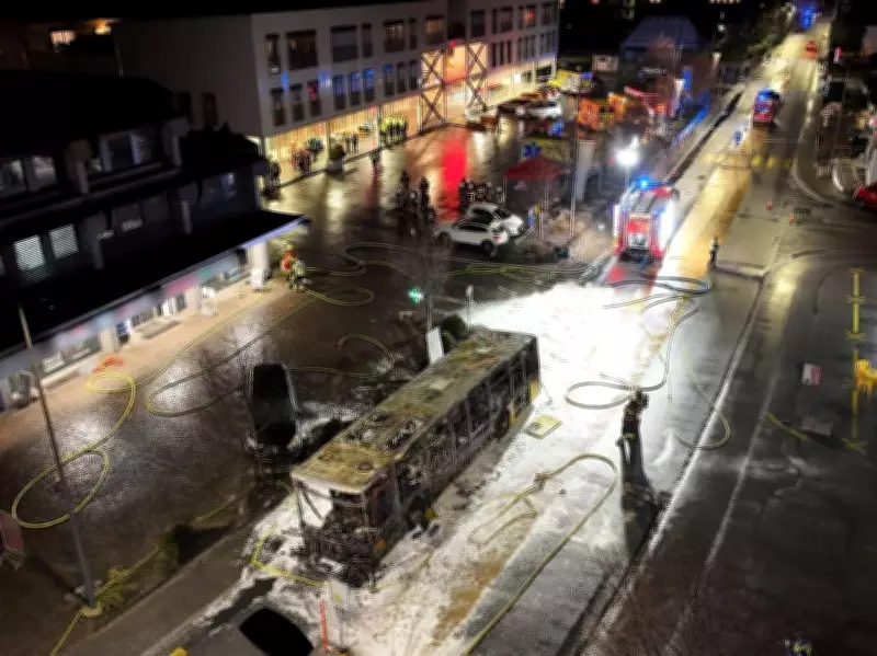 Swiss Police Investigate Deliberate Act in Bus Fire That Killed Six