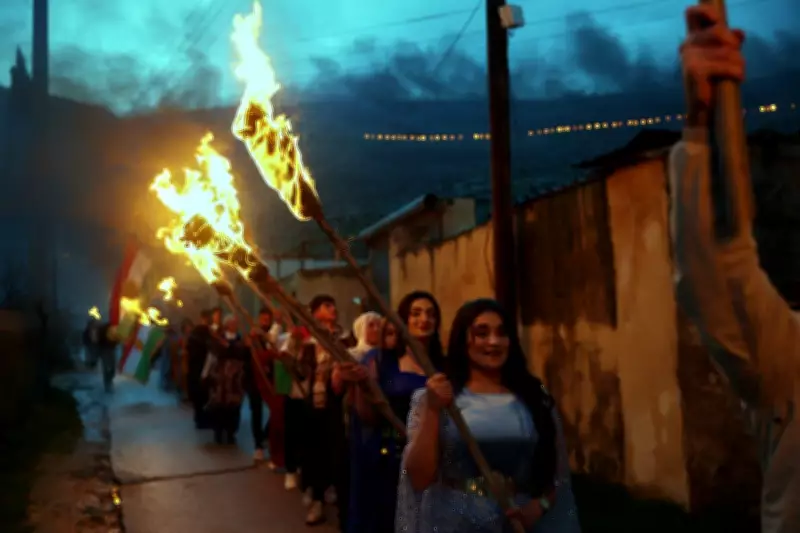 Syrian Kurds Celebrate Nowruz in Homeland After Years of Exile