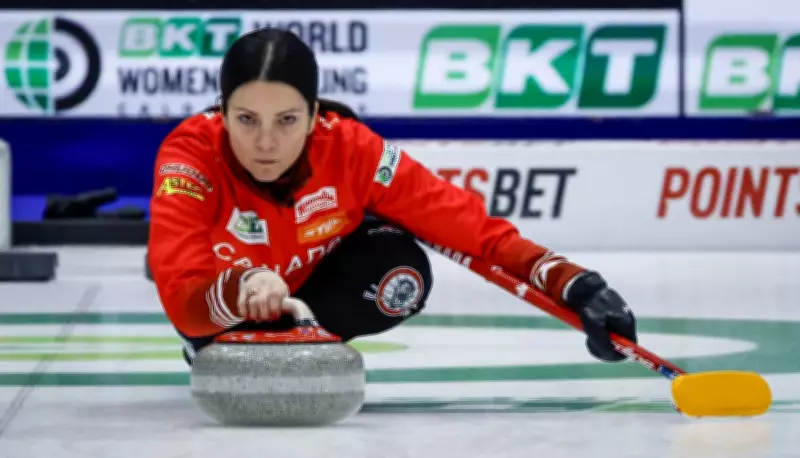 Team Canada's Kerri Einarson Secures Decisive 9-3 Victory Over China at World Curling Championship