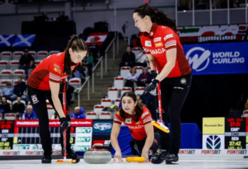 Team Einarson Dominates with Fourth Straight Win at Calgary World Curling Championship
