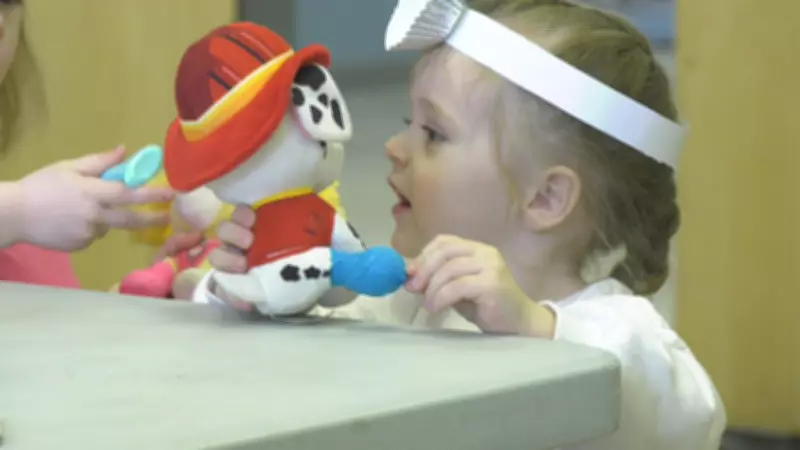 Teddy Bear Clinics in Spruce Grove Ease Children's Medical Fears