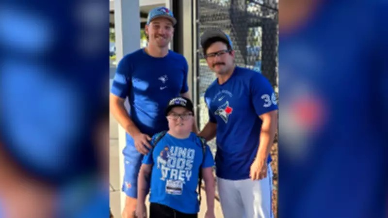Terminally Ill Ontario Teen Fulfills Dream Meeting Toronto Blue Jays Stars