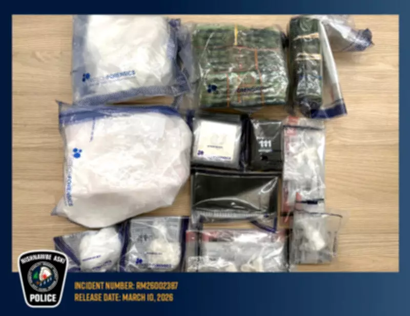 Thunder Bay Police Seize $130K in Drugs Destined for First Nation Community