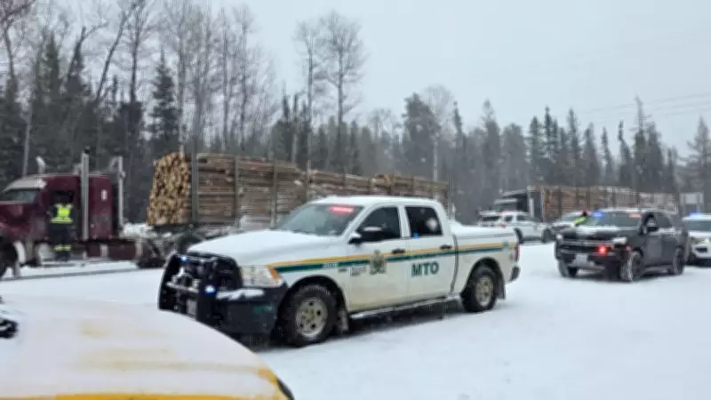 Timmins Police and MTO Uncover Safety Violations in Commercial Vehicle Blitz