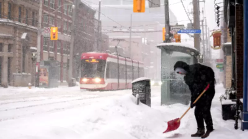 Toronto Council Approves Paid Sidewalk Snow Shoveling Program