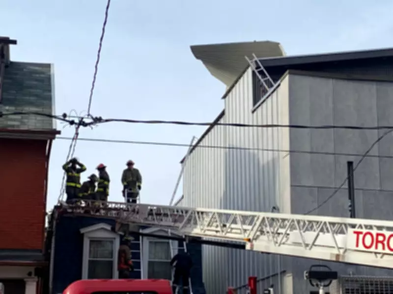 Toronto Firefighter Injured in Downtown Roof Incident Response