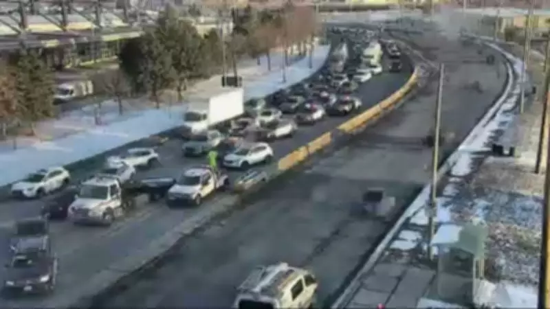 Toronto Police Officer Hospitalized After Stolen Vehicle Collision During Traffic Stop