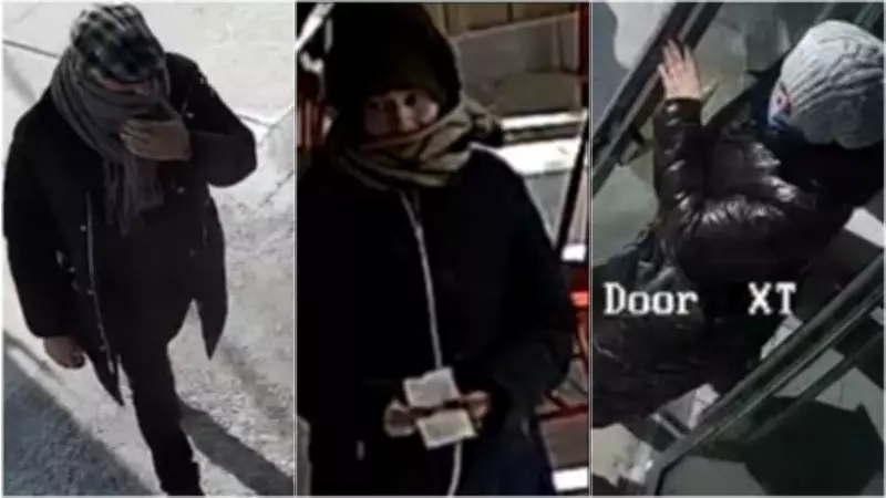 Toronto Police Seek Trio in Bank-Following Theft Case