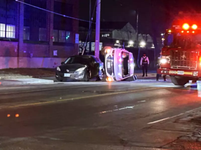 Toronto Security Driver Charged After Collision with Parked Car
