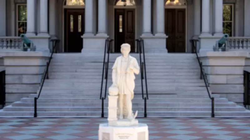 Trump Administration Installs Replica Columbus Statue at White House Grounds