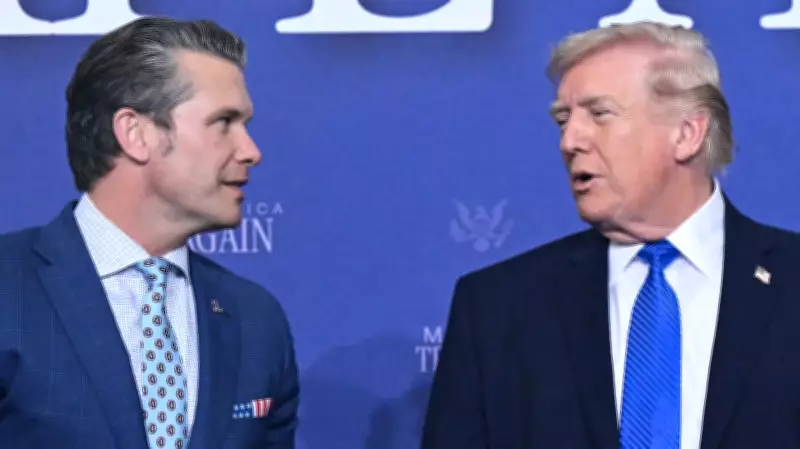 Trump Credits Defense Secretary Hegseth as First to Advocate Iran Strike, Sparking Scapegoat Debate