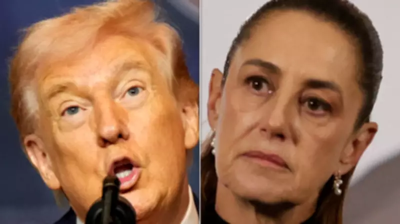 Trump Praises Mexican President's Voice, Imitates Her at Summit