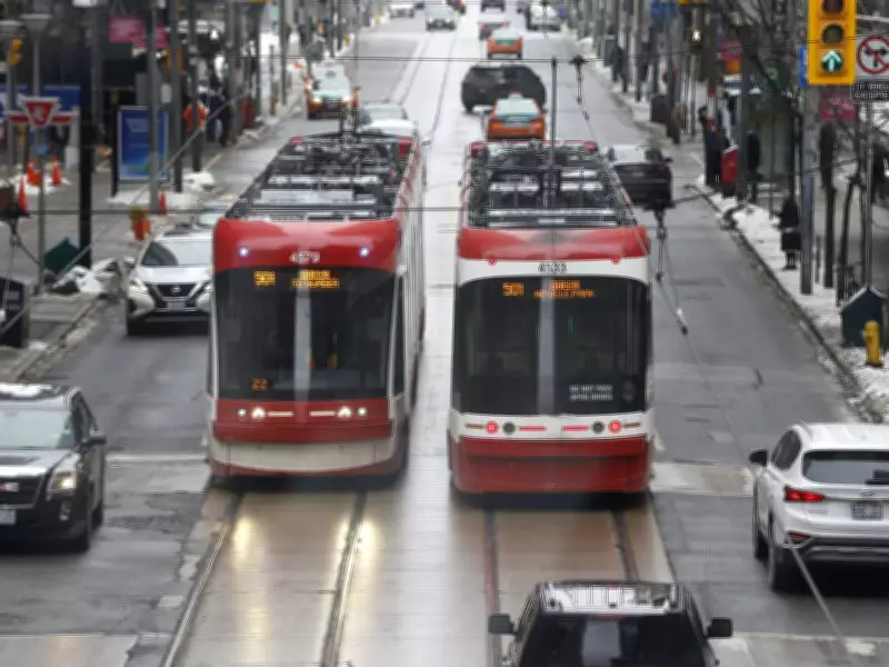 TTC Streetcar Derailment Causes Major Delays Across Multiple Routes in Toronto
