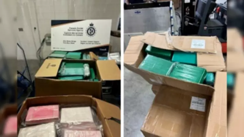 Two Arrested as Border Officers Seize Cocaine in Commercial Truck at Blue Water Bridge