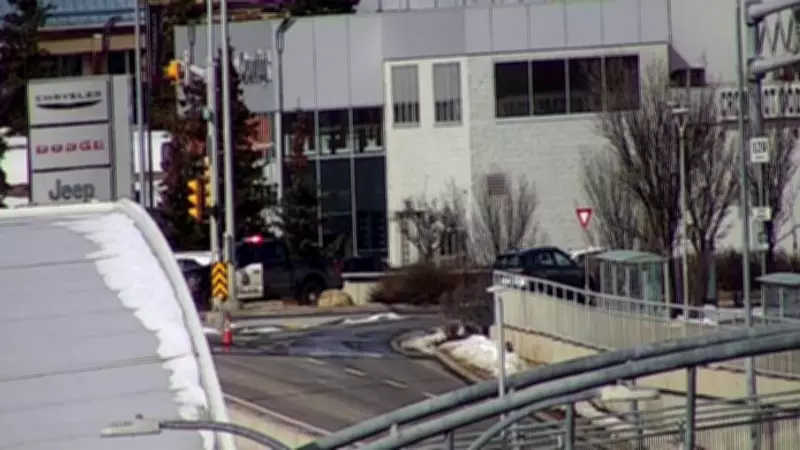 Two Injured in Northwest Calgary Collision at Crowfoot Parade and Crowchild Trail