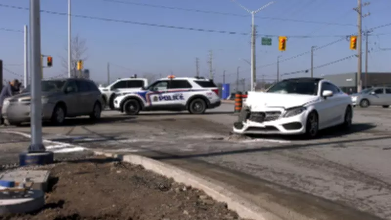 Two-Vehicle Collision in London Sends Two to Hospital with Injuries