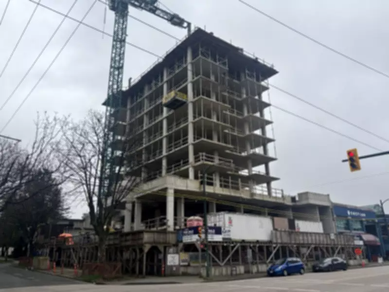Unfinished Vancouver Luxury Condo Tower Hits Market in $35 Million Court-Ordered Sale