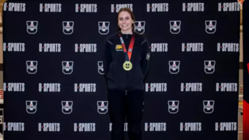 University of Regina's Shelaine Pritchard Wins Gold at 2026 U Sports Track & Field Nationals