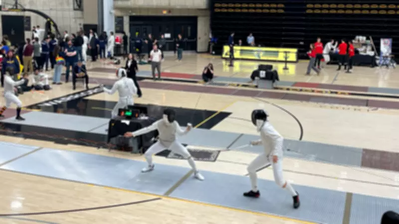 University of Waterloo Hosts Ontario University Athletics Men's Fencing Championships