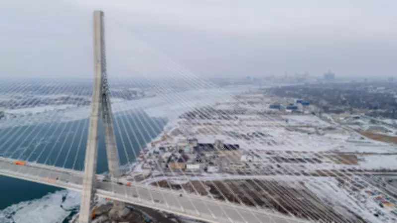 U.S. Agents Arrest Canadian at Gordie Howe International Bridge in Windsor