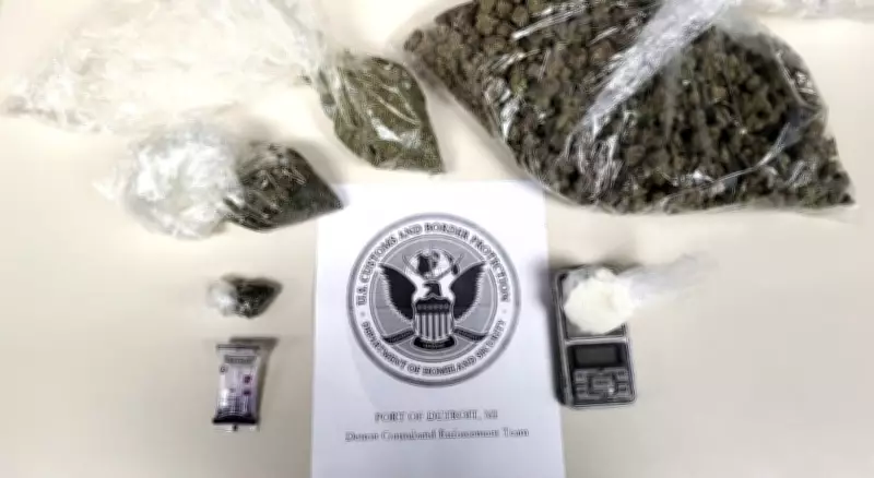 U.S. Border Officers Seize Cocaine and Marijuana Near Ambassador Bridge After Wrong Turn