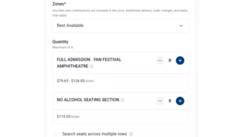 Vancouver FIFA Fan Festival Presale Launches with $79 Lawn Tickets