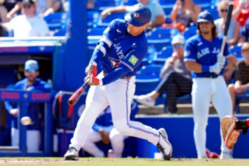 Varsho's Three RBIs Not Enough as Blue Jays Fall 8-5 to Phillies in Spring Training