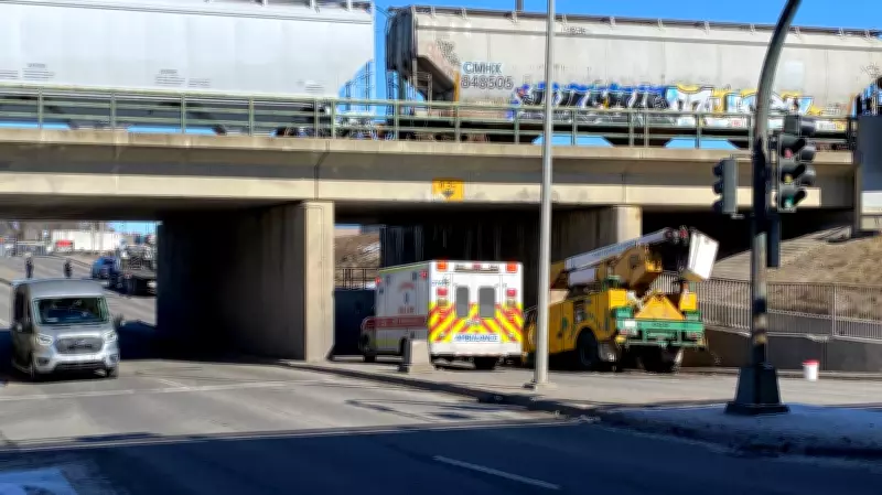 Vehicle Collides with Rail Bridge in Lethbridge, Police Issue Public Warning