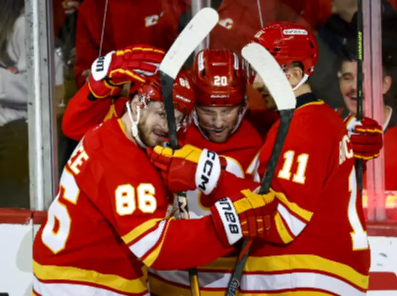 Victor Olofsson Nets First Goal as Calgary Flames Defeat Florida Panthers 4-1