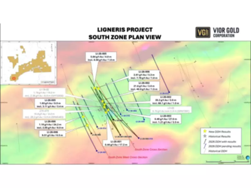 Vior Gold Corporation Discovers High-Grade Gold at Ligneris Project in Quebec