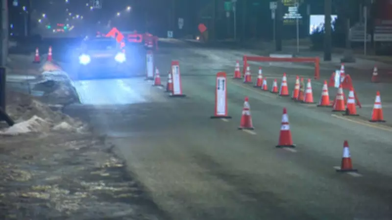 Water Main Break Forces Closure of 17 Avenue S.W. in Calgary, Affecting 22 Businesses