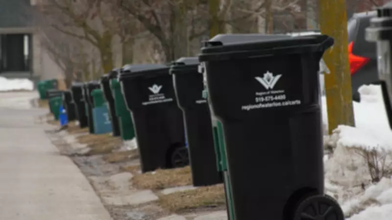 Waterloo Region's New Waste Cart Rollout Faces Early Challenges on Day Two