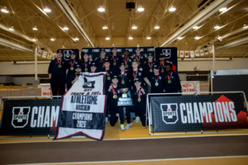 Western Mustangs Men's Track and Field Team Secures Back-to-Back U SPORTS Championship
