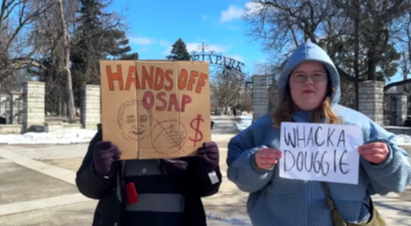 Western University Students Protest OSAP Cuts and Tuition Hike in Ontario