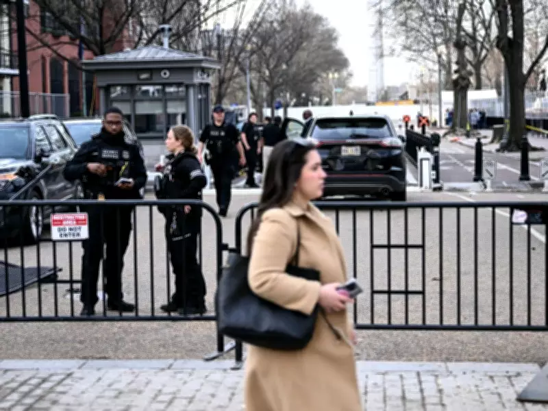 White House Area Locked Down After Van Breaches Security Barrier
