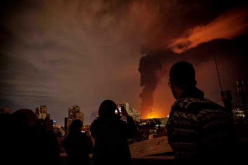 WHO Issues Health Alert Over 'Black Rain' Fallout in Iran Amid Conflict