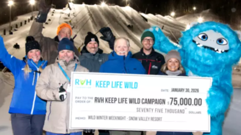 Wild Winter Weeknight Raises $75K for RVH at Snow Valley Resort