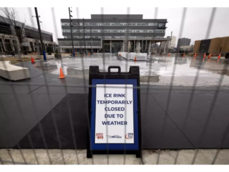 Windsor City Hall Ice Rink Closes for Season as Warm Weather Arrives