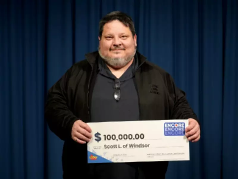 Windsor Engineer Wins $100,000 on Lotto 6/49 Encore Ticket