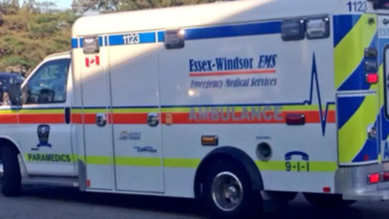Windsor Man Arrested for Threatening Paramedics During Emergency Response