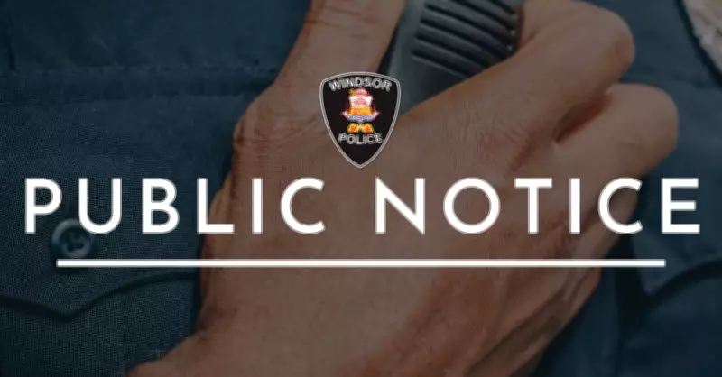 Windsor Police to Conduct Training Exercise, Expect Increased Presence