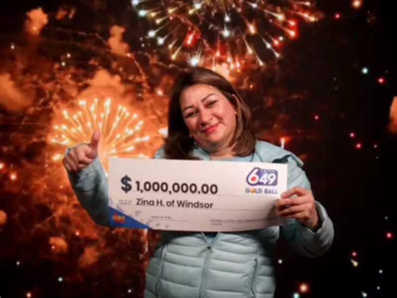 Windsor Woman Wins $1 Million in Lotto 6/49 Gold Ball Draw