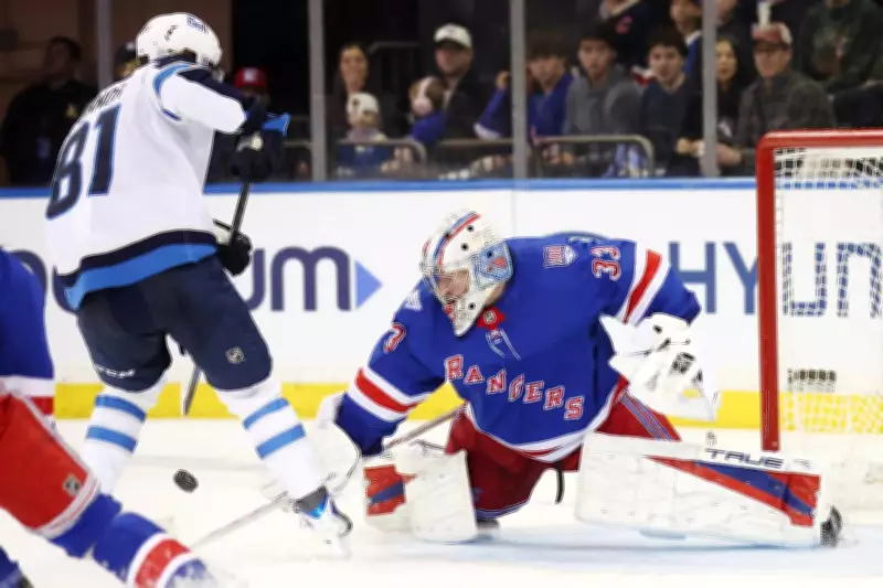 Winnipeg Jets Defeat New York Rangers in Shootout, Spoil Dylan Garand's NHL Debut