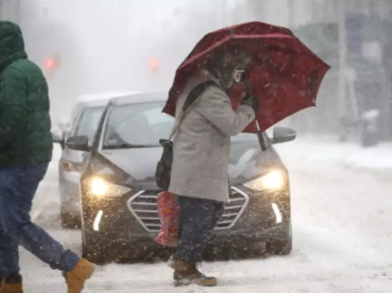 Winter Weather Returns to Toronto with Snow, Icy Roads, and Strong Winds